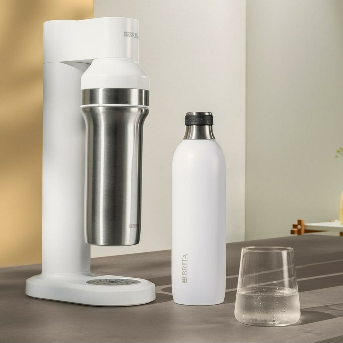 Thermos Brita 1046735 White Silver Stainless steel
