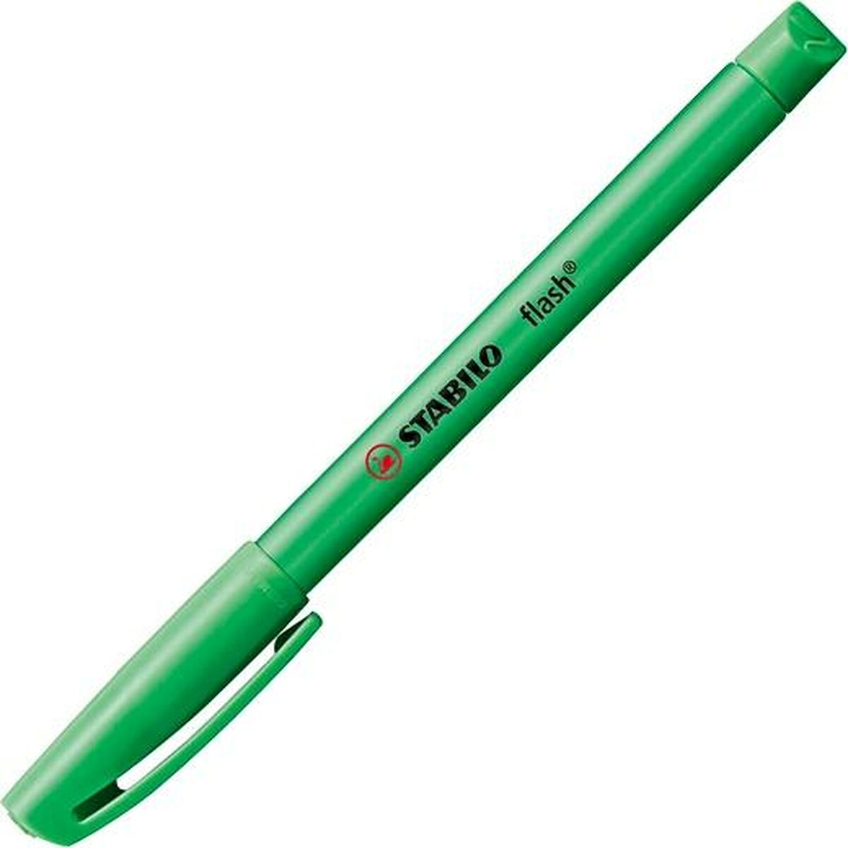 Fluorescent Marker Stabilo Flash Green 10 Units Fluorescent Marker Stabilo Flash Green 10 Units