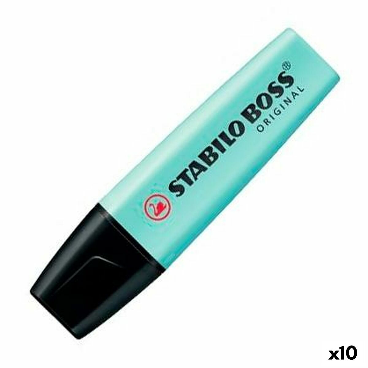 Highlighter Stabilo Turquoise Green Cake (10 Units) Highlighter Stabilo Turquoise Green Cake (10 Units)