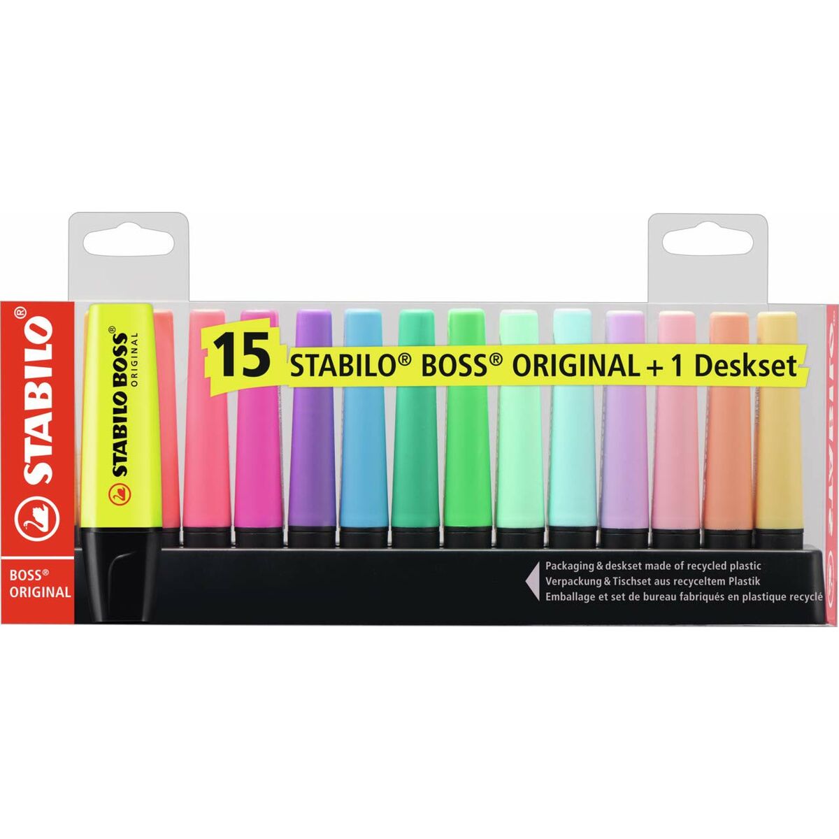 Highlighter Stabilo 7015-01-5 Multicolour Highlighter Stabilo 7015-01-5 Multicolour