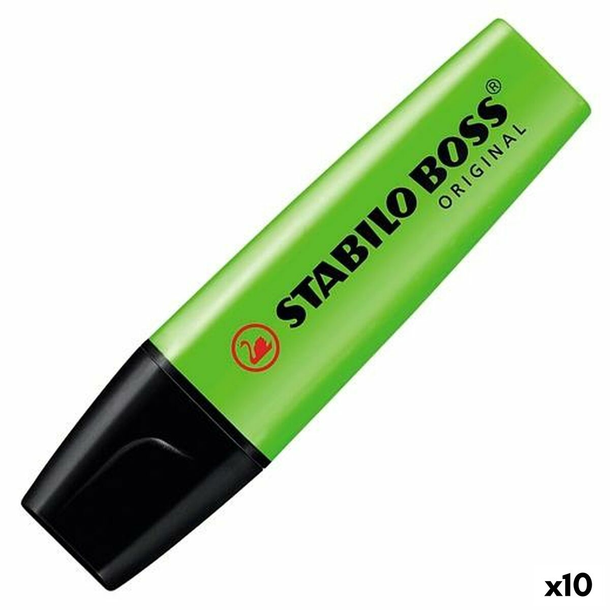 Highlighter Stabilo Lime (10 Units) Highlighter Stabilo Lime (10 Units)
