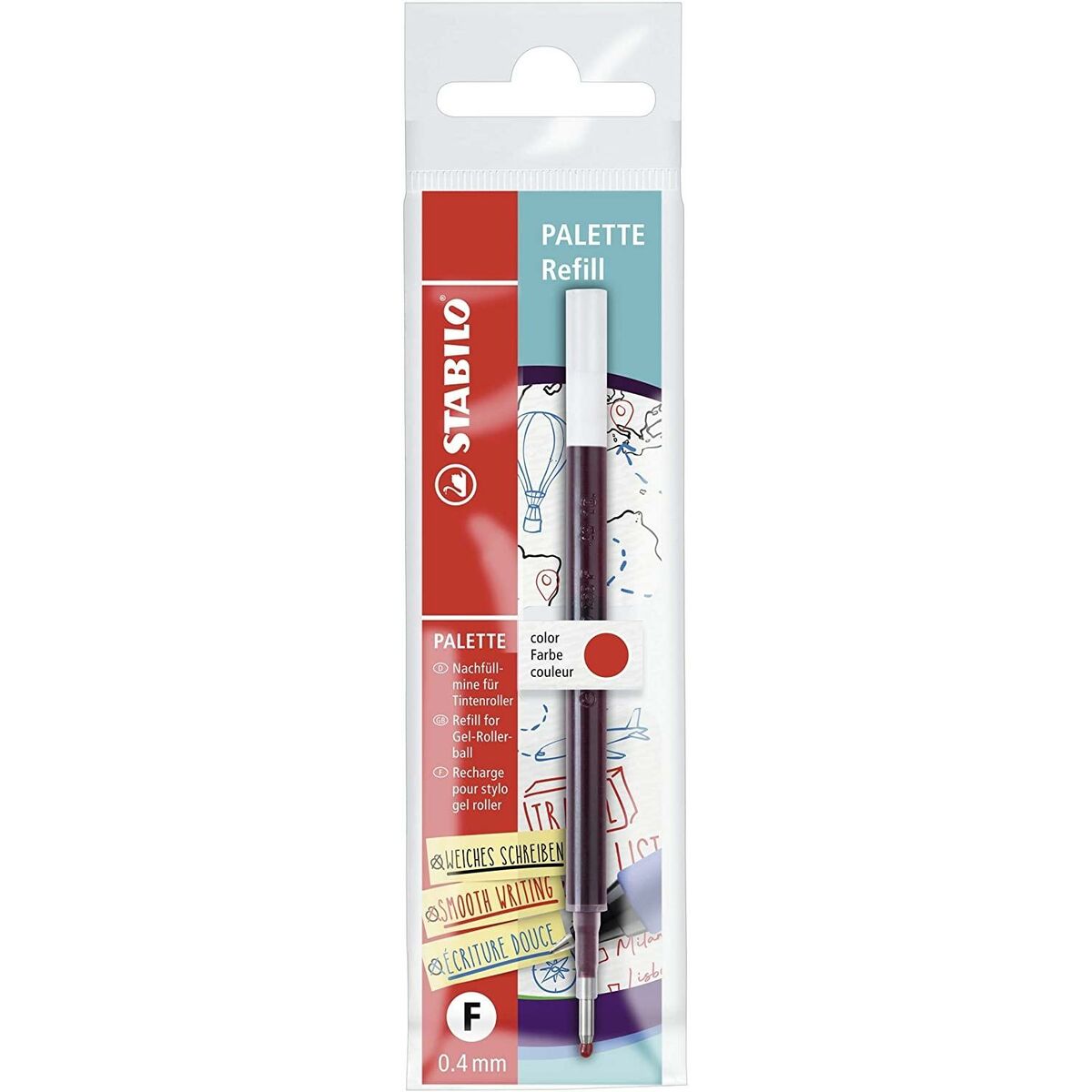 Refill for ballpoint pen Stabilo Palette Fine 0,4 mm Refill for ballpoint pen Stabilo Palette Fine 0,4 mm