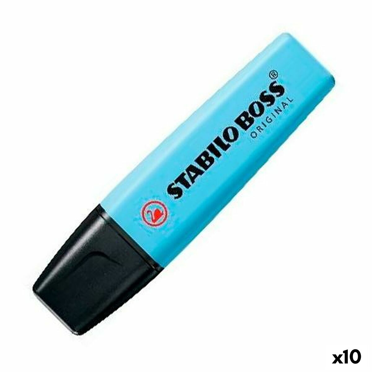 Highlighter Stabilo Sky blue (10 Units) Highlighter Stabilo Sky blue (10 Units)