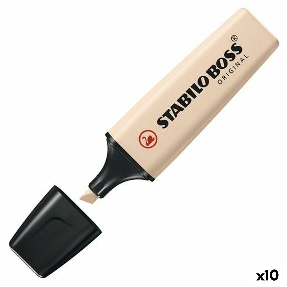 Highlighter Stabilo Nature Colors Beige (10 Units) Highlighter Stabilo Nature Colors Beige (10 Units)