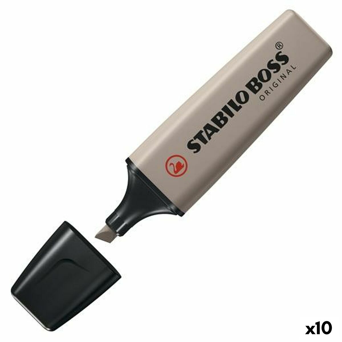 Highlighter Stabilo Nature Colors Dark grey (10 Units) Highlighter Stabilo Nature Colors Dark grey (10 Units)