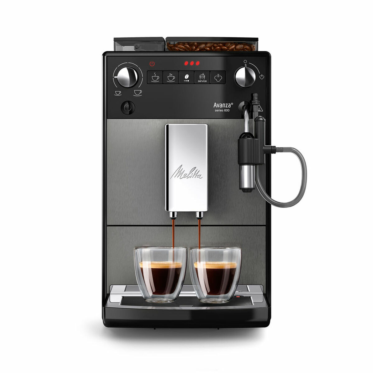 Superautomatic Coffee Maker Melitta Avanza F270-100 Titanium 1450 W 15 bar 1,5 L Superautomatic Coffee Maker Melitta Avanza F270-100 Titanium 1450 W 15 bar 1,5 L