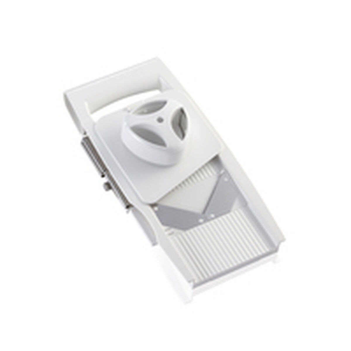 Mandolin Grater Leifheit White Stainless steel Plastic 4-in-1