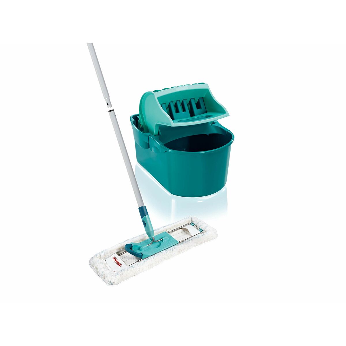 Mop with Bucket Leifheit Blue Plastic Compound 8 L Mop with Bucket Leifheit Blue Plastic Compound 8 L