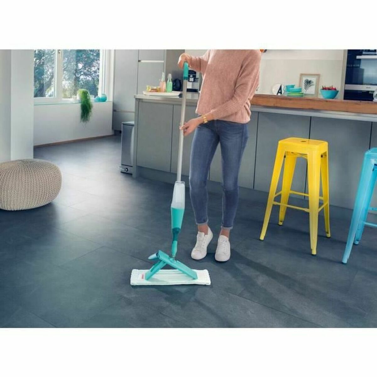Microfibre mop Leifheit Easy Spray XL Sprayer