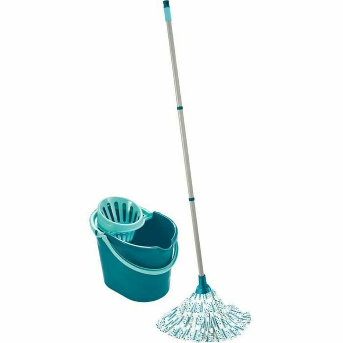 Bucket and mop set Leifheit Classic Mop 56792 Viscose Plastic 12 L Bucket and mop set Leifheit Classic Mop 56792 Viscose Plastic 12 L