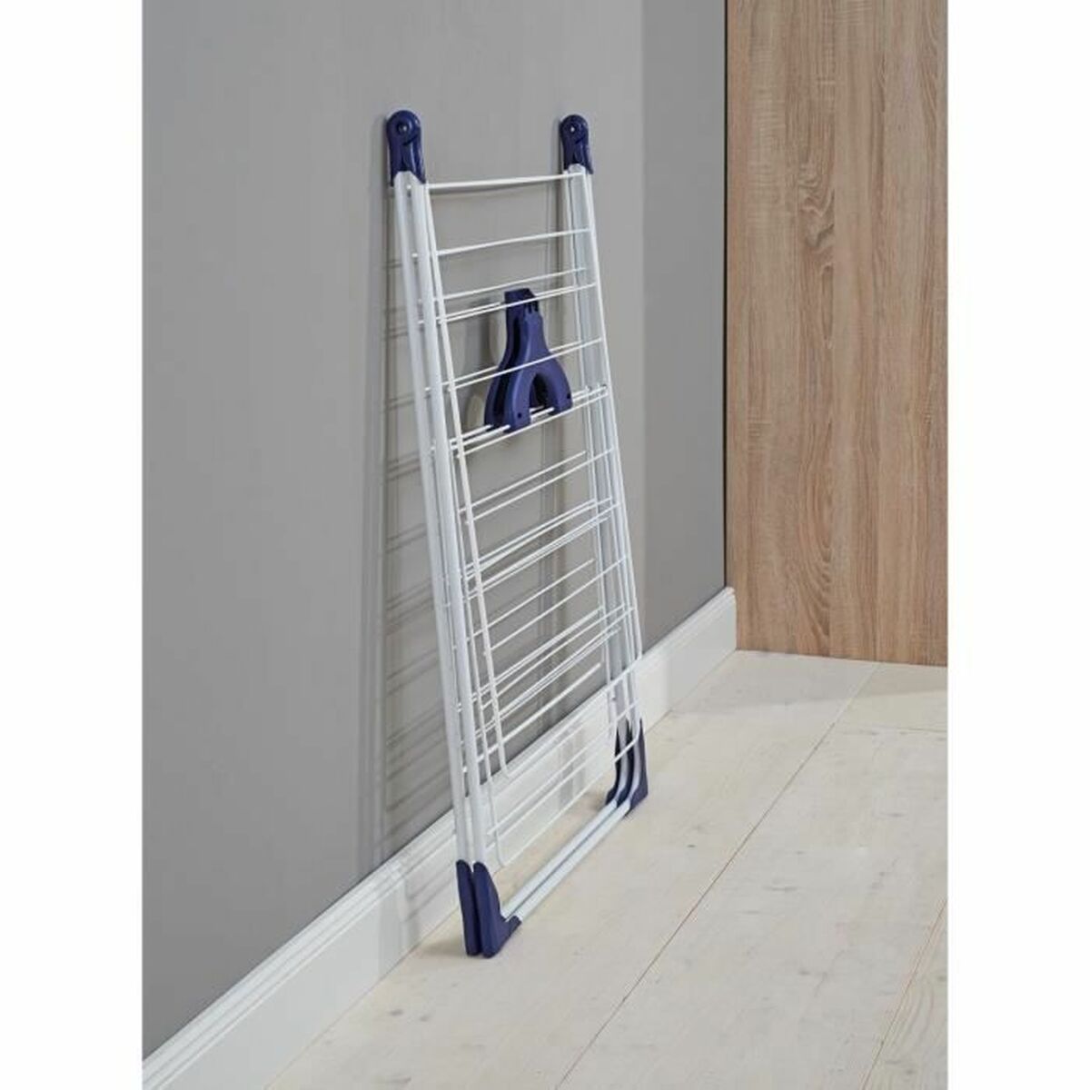 Clothes Line Leifheit 81408 CLASSIC 200 Flex Steel polypropylene Plastic Blue White 20 m