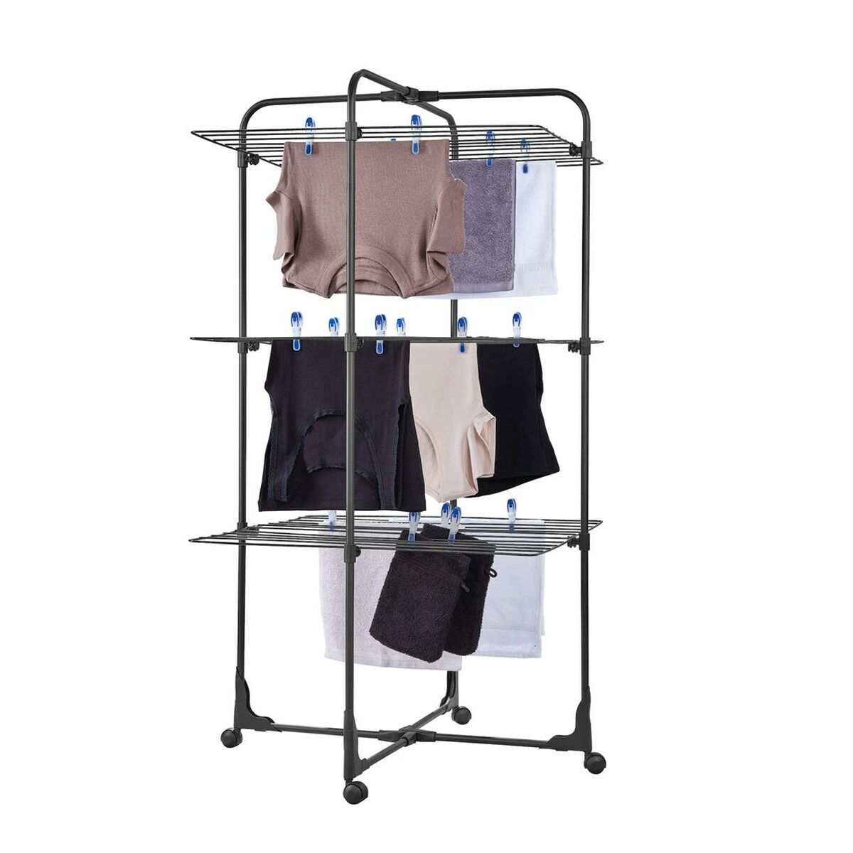Clothes Line Leifheit Classic Tower 270 Black Black