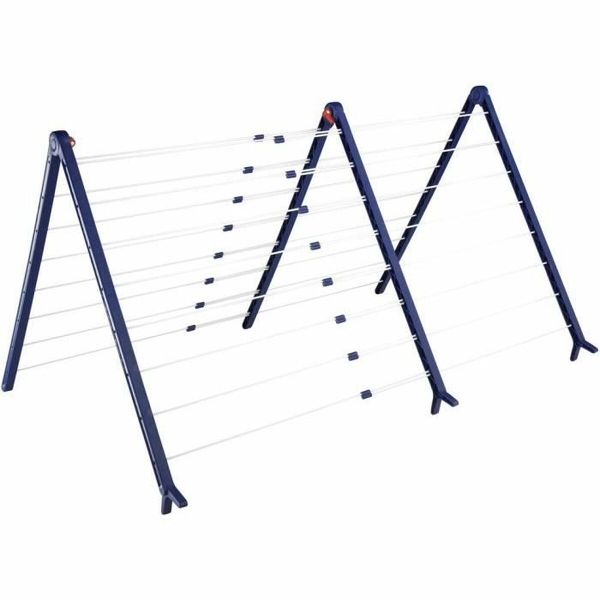 Clothes Line Leifheit Bathtub Dryer Pegasus V 133 x 66,5 cm Blue White Metal Clothes Line Leifheit Bathtub Dryer Pegasus V 133 x 66,5 cm Blue White Metal