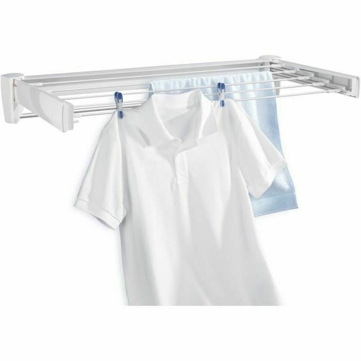 Clothes Line Leifheit White Metal 72 x 37 cm Clothes Line Leifheit White Metal 72 x 37 cm
