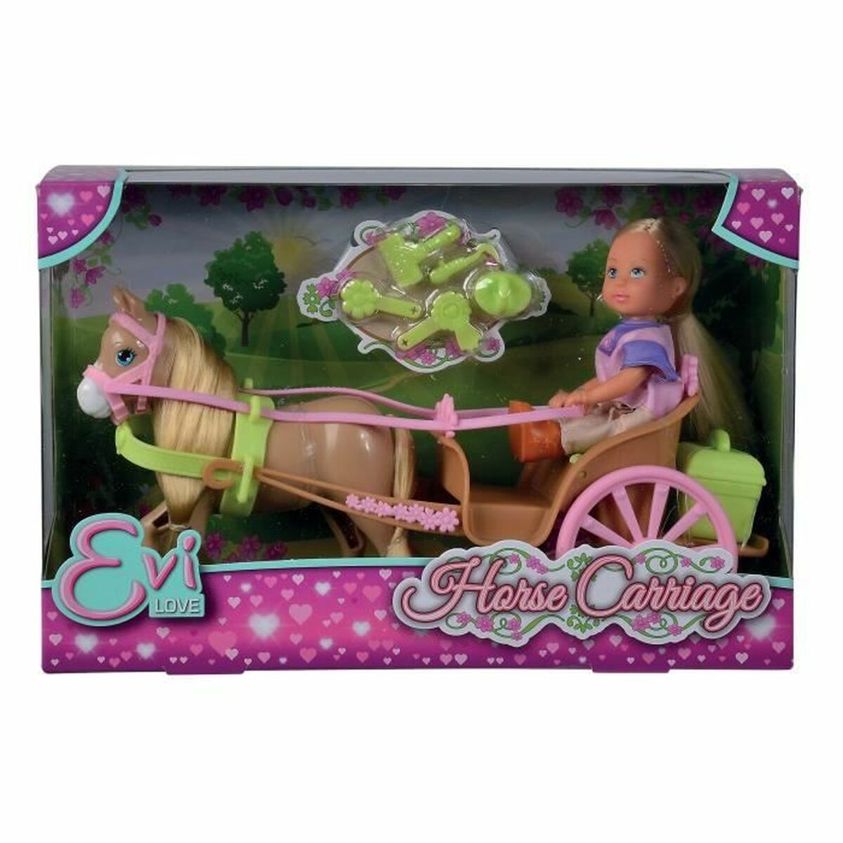 Baby doll Simba Evi Love Horse Carriage Baby doll Simba Evi Love Horse Carriage