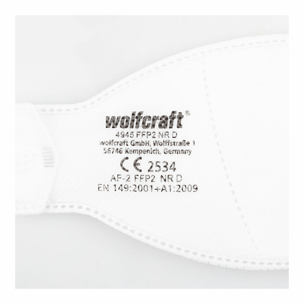 Mask Wolfcraft 4945000 FFP2 2 Pieces