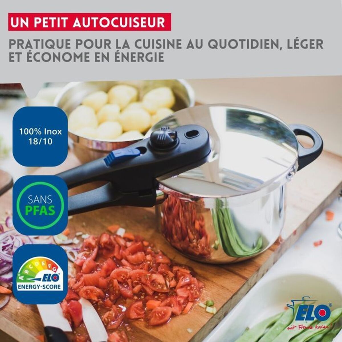 Pressure cooker Fackelmann Stainless steel