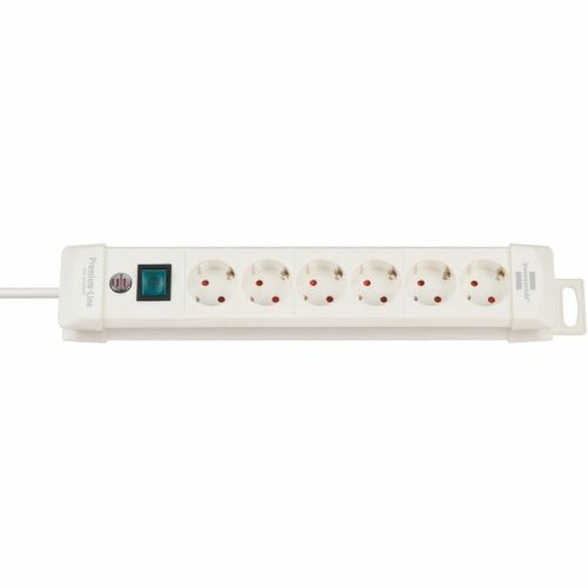 Power Socket – 6 Sockets with Switch Brennenstuhl Premium-Line 3600 W (3 m)