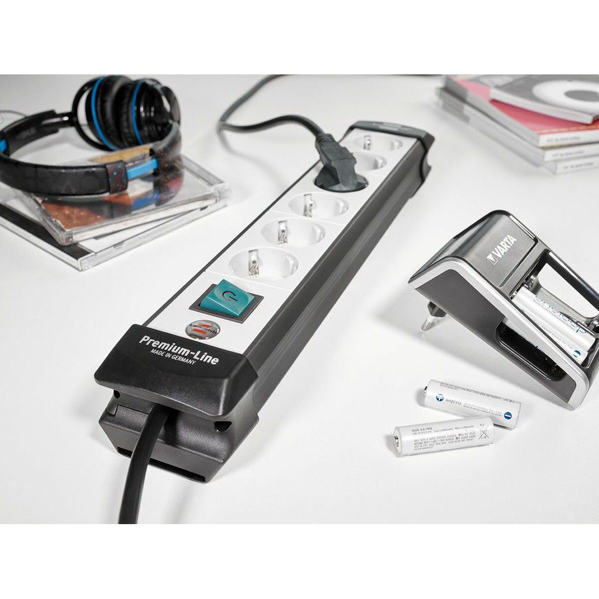 Power Socket – 6 Sockets with Switch Brennenstuhl Premium-Line 3600 W (3 m)