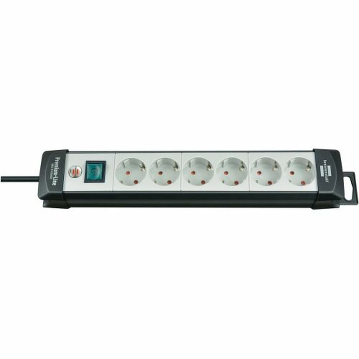 Power Socket – 6 Sockets with Switch Brennenstuhl Premium-Line 3600 W (3 m)