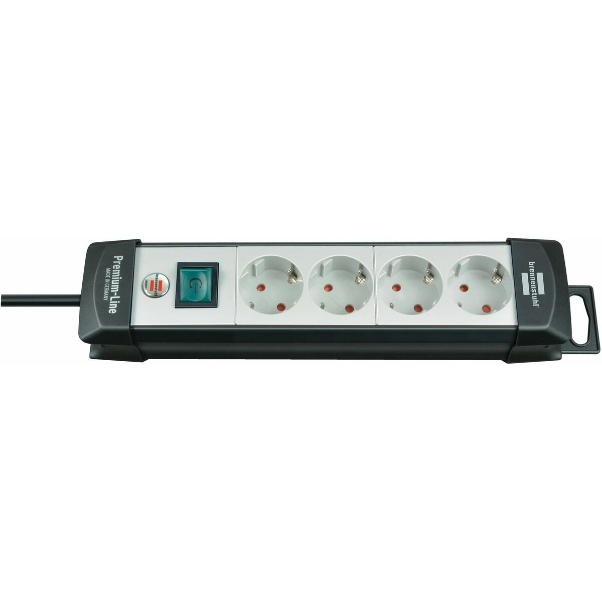 Power Socket – 6 Sockets with Switch Brennenstuhl Premium-Line 3600 W (3 m)