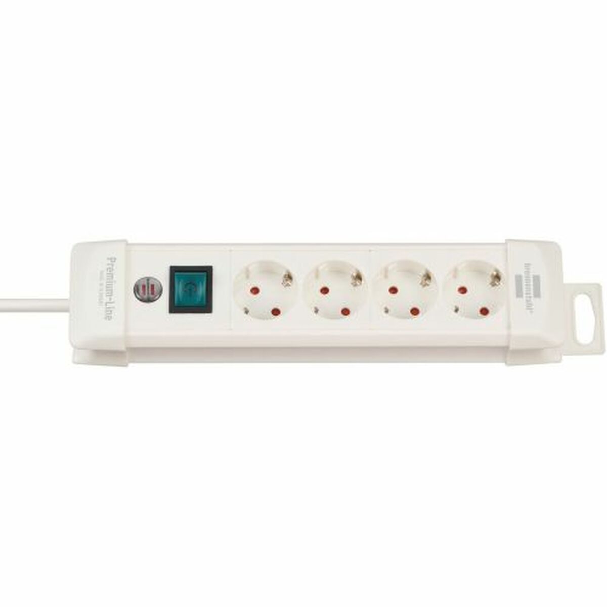 4-socket plugboard with power switch Brennenstuhl Premium-Line 3600 W (1,8 m) 4-socket plugboard with power switch Brennenstuhl Premium-Line 3600 W (1,8 m)