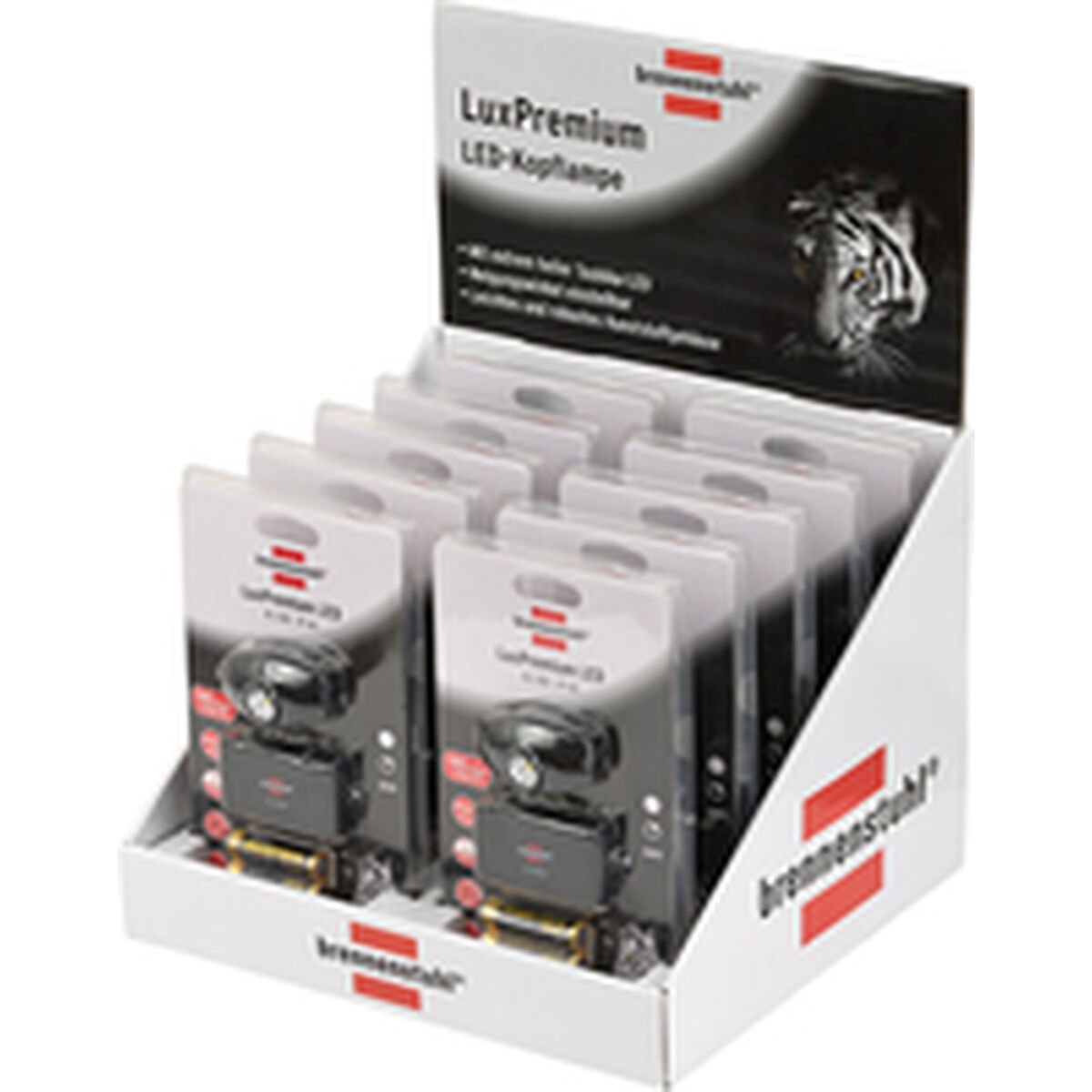 LED Head Torch Brennenstuhl 1178780 Black 200 Lm