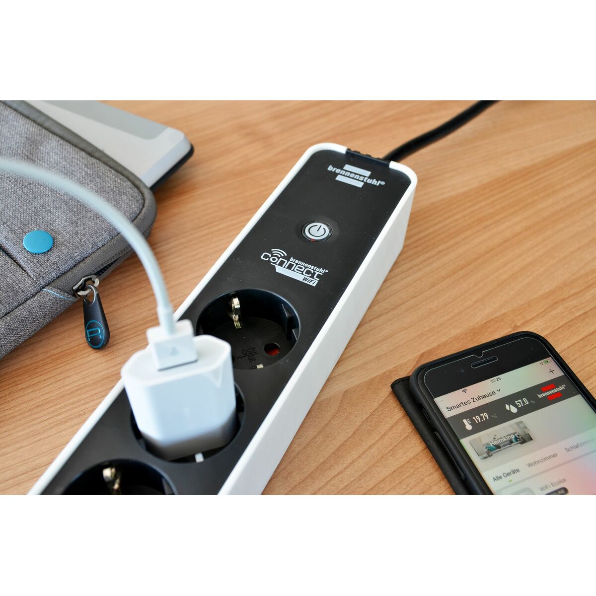 Power strip Brennenstuhl brennenstuhlConnect WiFi 3600 W 2.4 GHz (1,5 m)