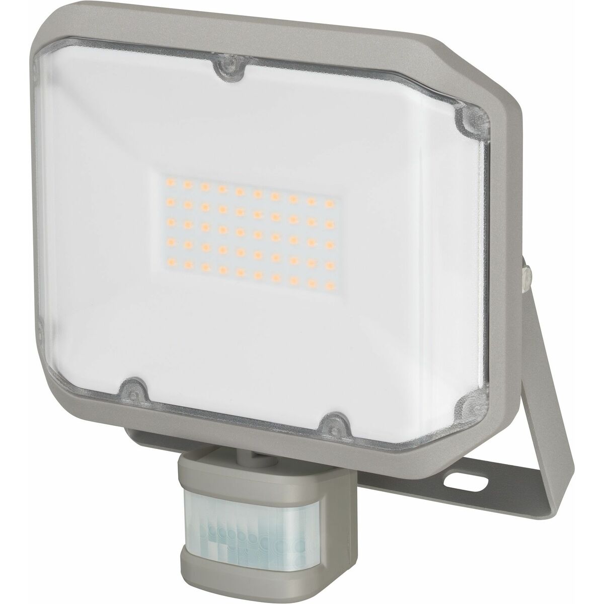 LED spotlight Brennenstuhl AL E 10 W 1010 Lm Grey Motion Detector (3000 K)