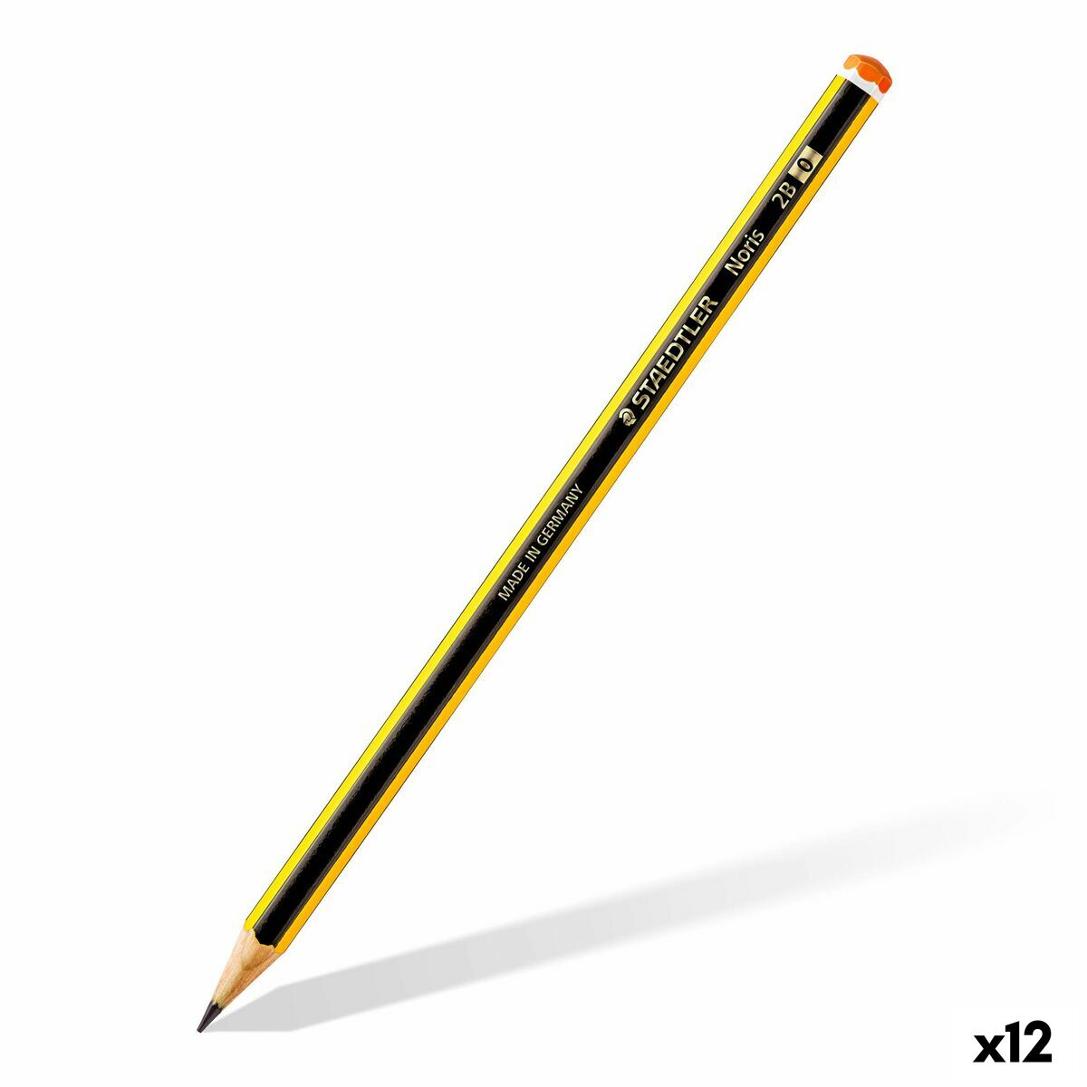 Pencil Staedtler Noris 120-0 Hexagonal 2B (12 Units) Pencil Staedtler Noris 120-0 Hexagonal 2B (12 Units)