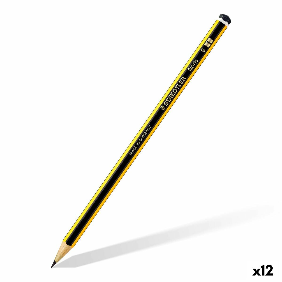 Pencil Staedtler Noris 120-1 Hexagonal B (12 Units) Pencil Staedtler Noris 120-1 Hexagonal B (12 Units)