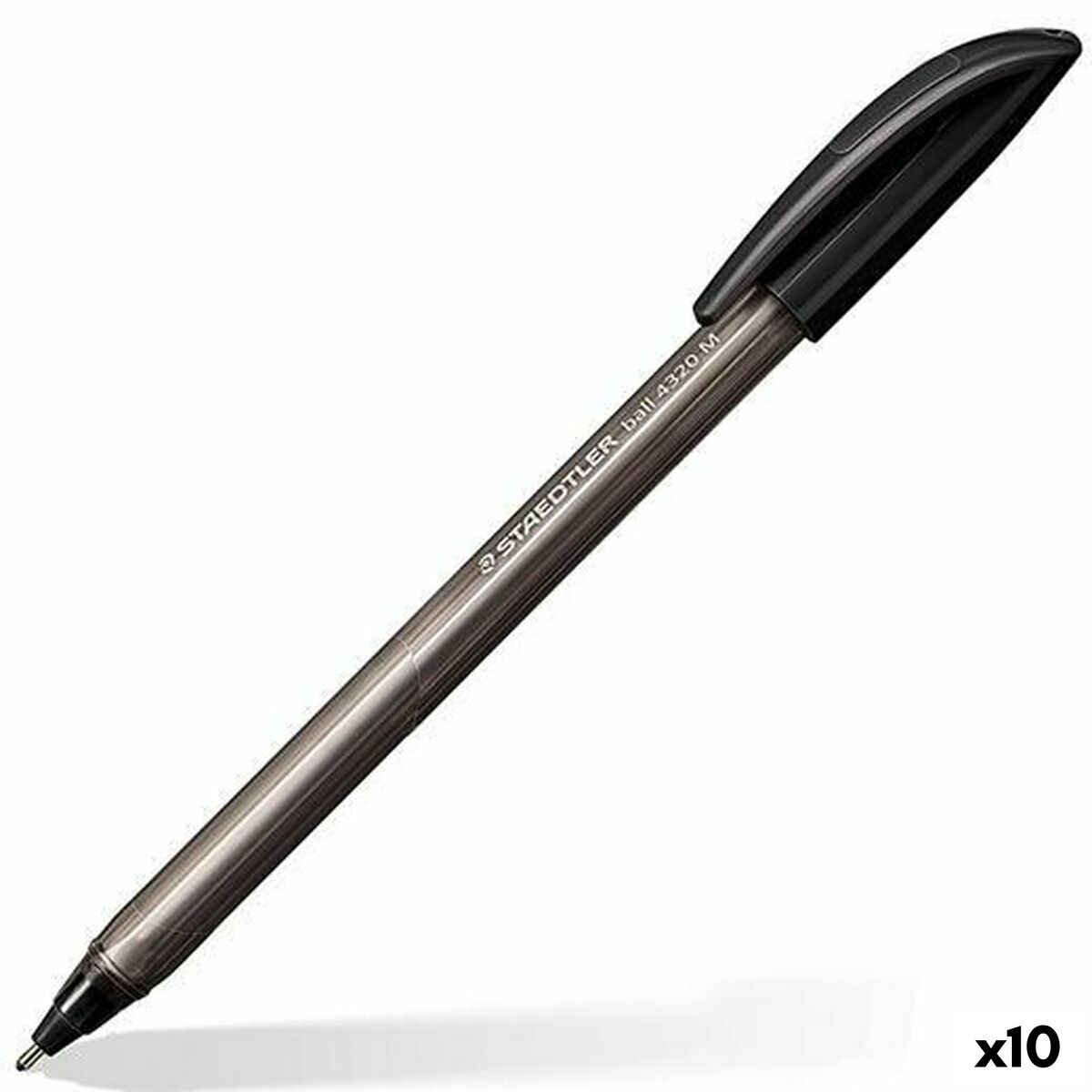 Pen Staedtler 4320 M Black 1 mm 10 Units Pen Staedtler 4320 M Black 1 mm 10 Units