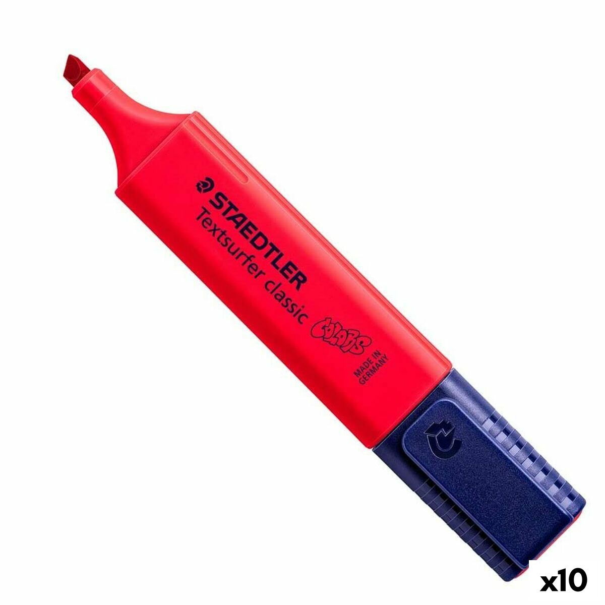 Fluorescent Marker Staedtler Textsurfer Classic Intense Ruby (10 Units) Fluorescent Marker Staedtler Textsurfer Classic Intense Ruby (10 Units)