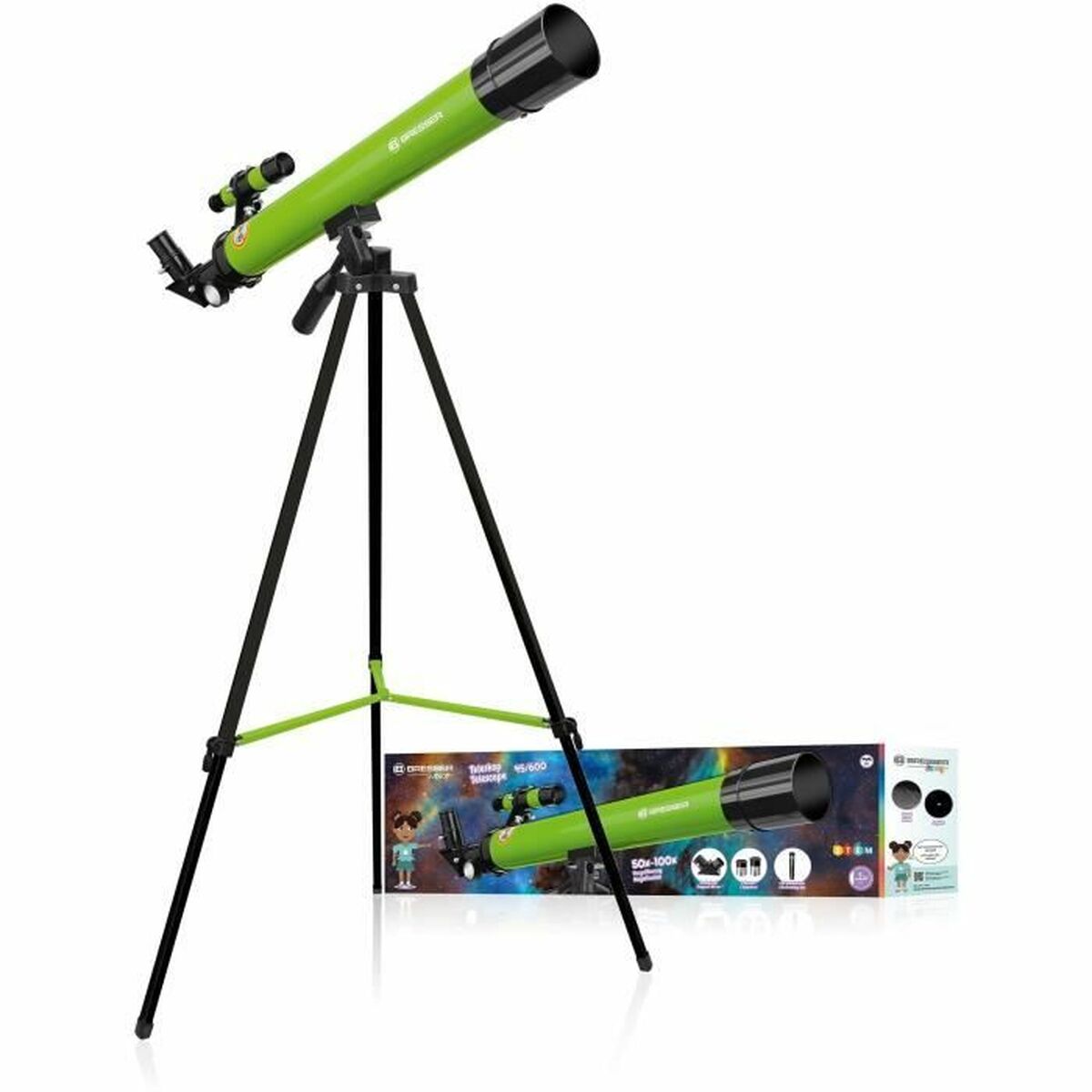 Child’s Telescope Bresser Lunette astronomique 45/600 AZ