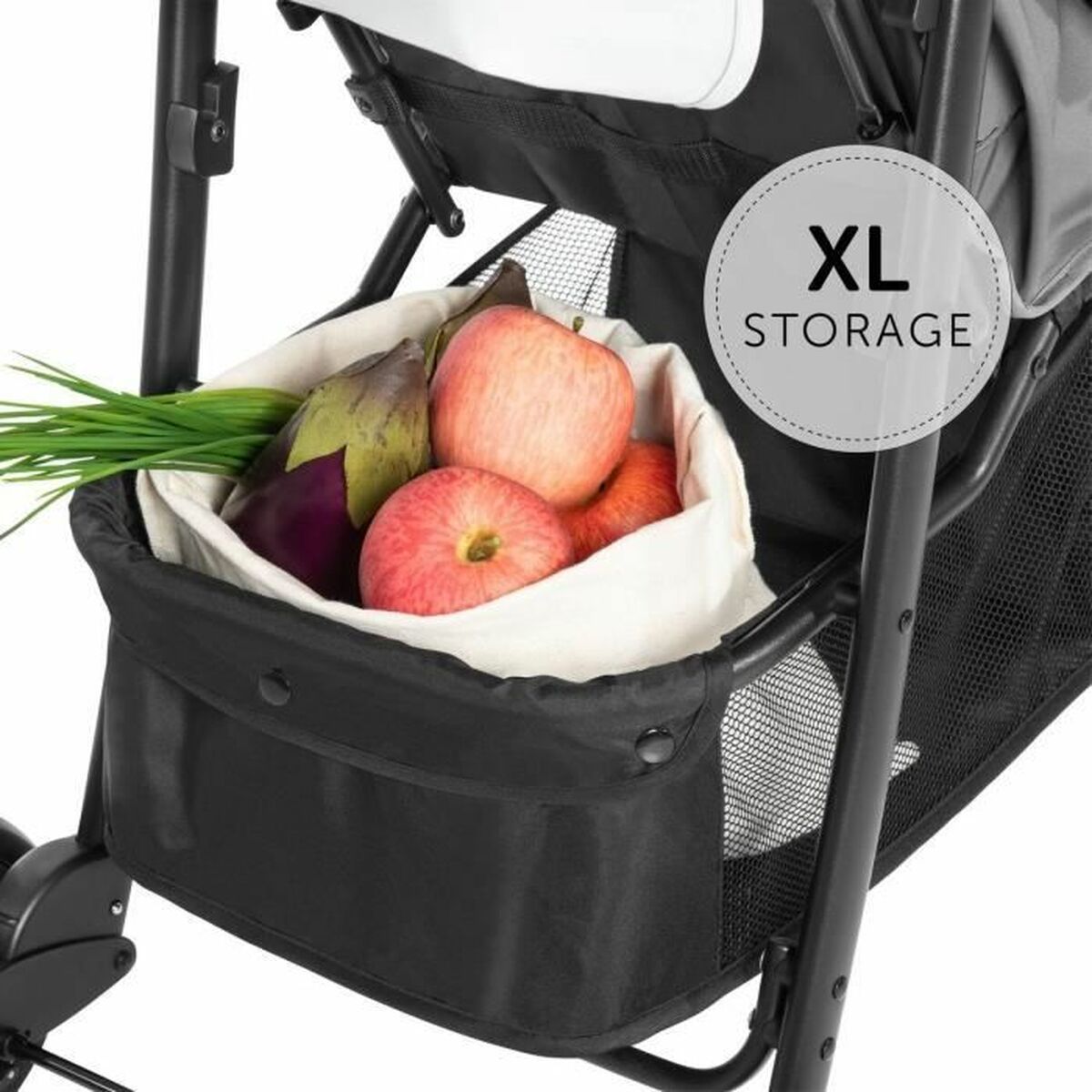 Baby’s Pushchair Hauck Black Grey