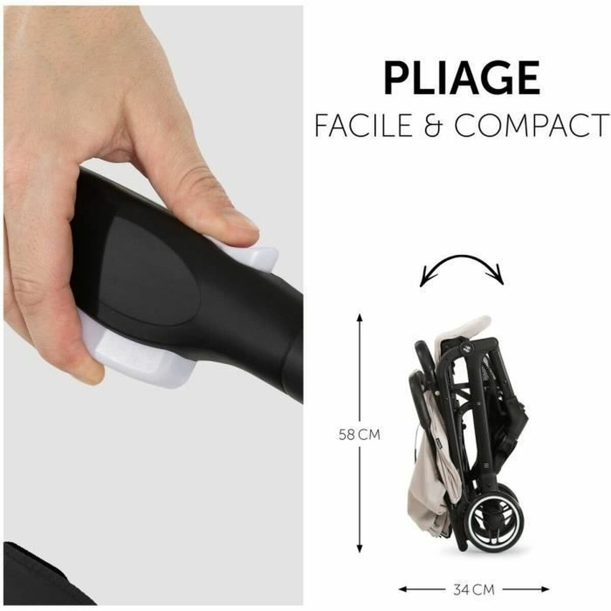 Baby’s Pushchair Hauck Beige