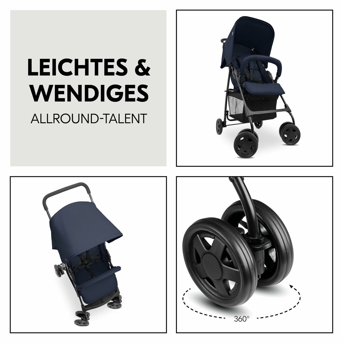 Baby’s Pushchair Hauck Dark blue