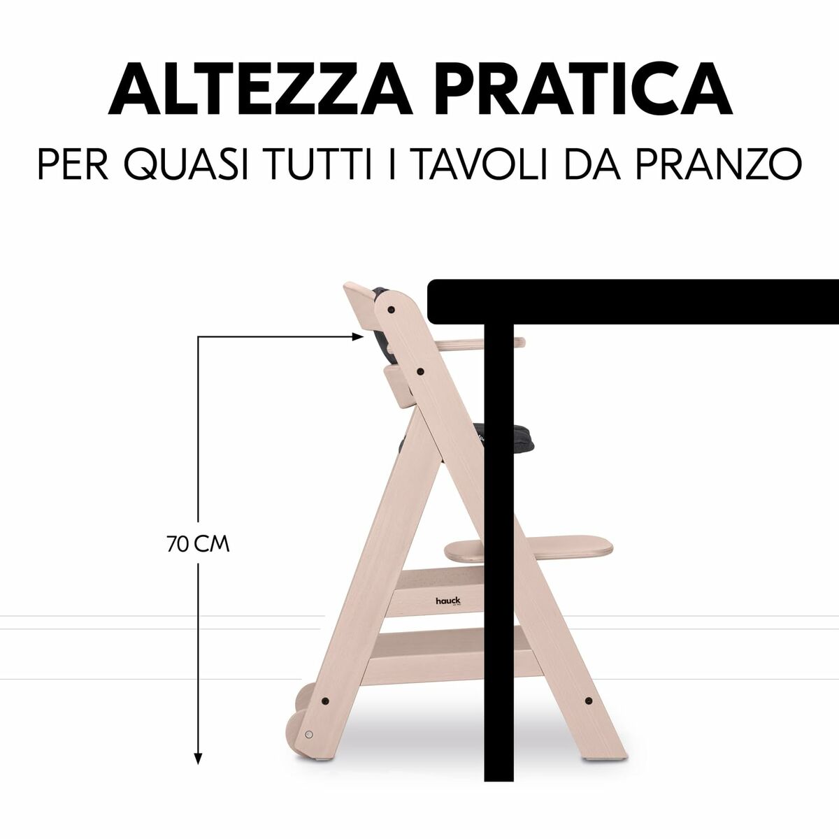 Highchair Hauck Grey