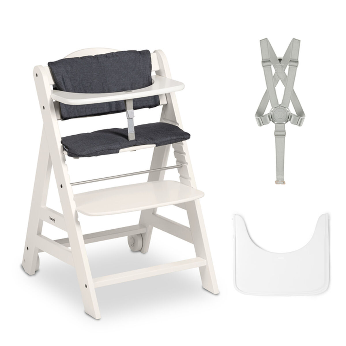 Highchair Hauck Brown Dark grey Highchair Hauck Brown Dark grey