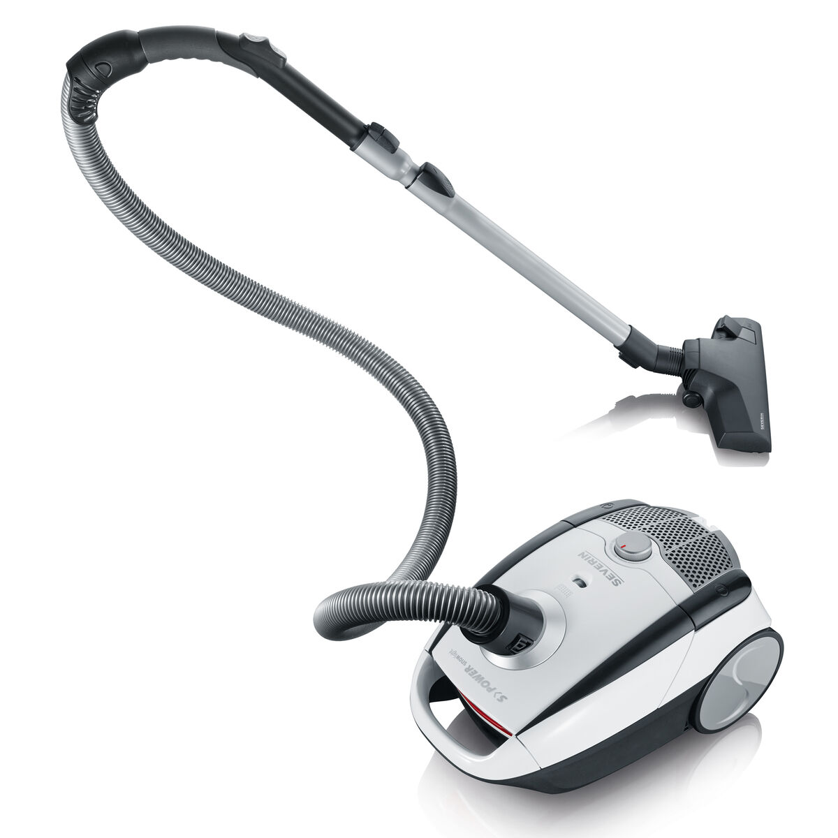 Bagged Vacuum Cleaner Severin BC 7035 White Grey 750 W