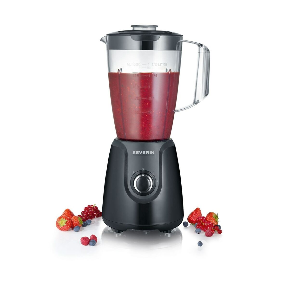 Cup Blender Severin SM 3707 Black 600 W 1,5 L