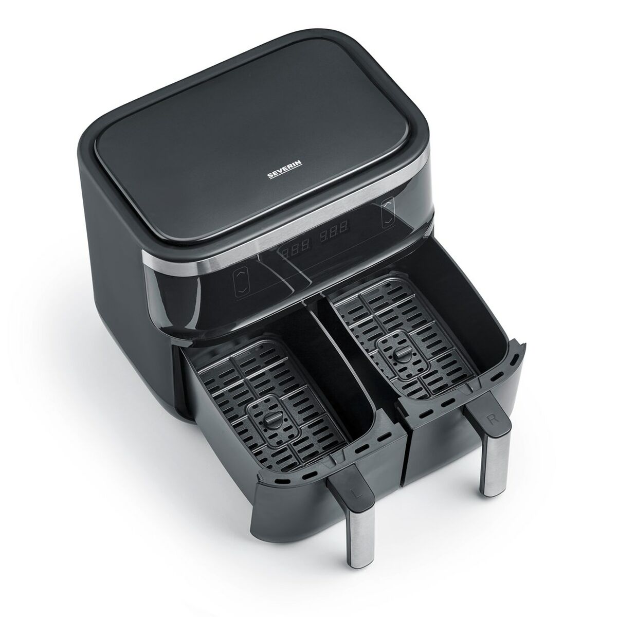 Air Fryer Severin FR 2453 Black Silver 2850 W