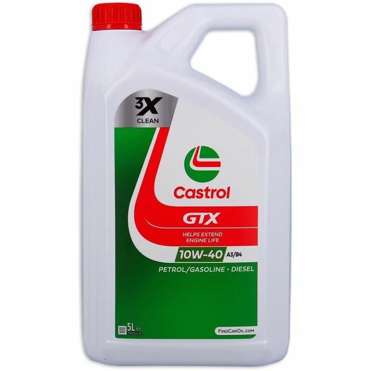 Motor oil Castrol GTX Petrol Diesel 10W40 5 L Motor oil Castrol GTX Petrol Diesel 10W40 5 L