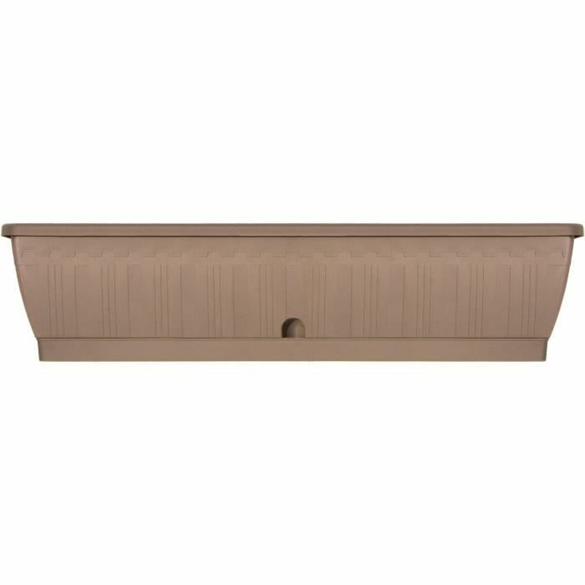 Self-watering planter Garden ID Taupe 80 cm