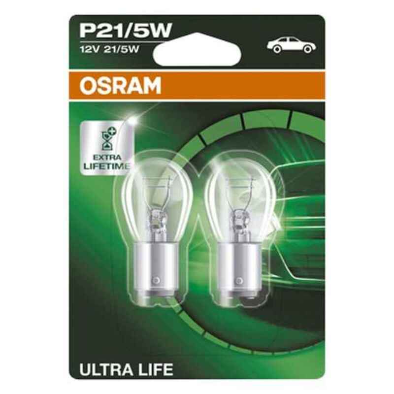 Car Bulb OS7528ULT-02B Osram OS7528ULT-02B P21/5W 21/5W 12V (2 Pieces) Car Bulb OS7528ULT-02B Osram OS7528ULT-02B P21/5W 21/5W 12V (2 Pieces)