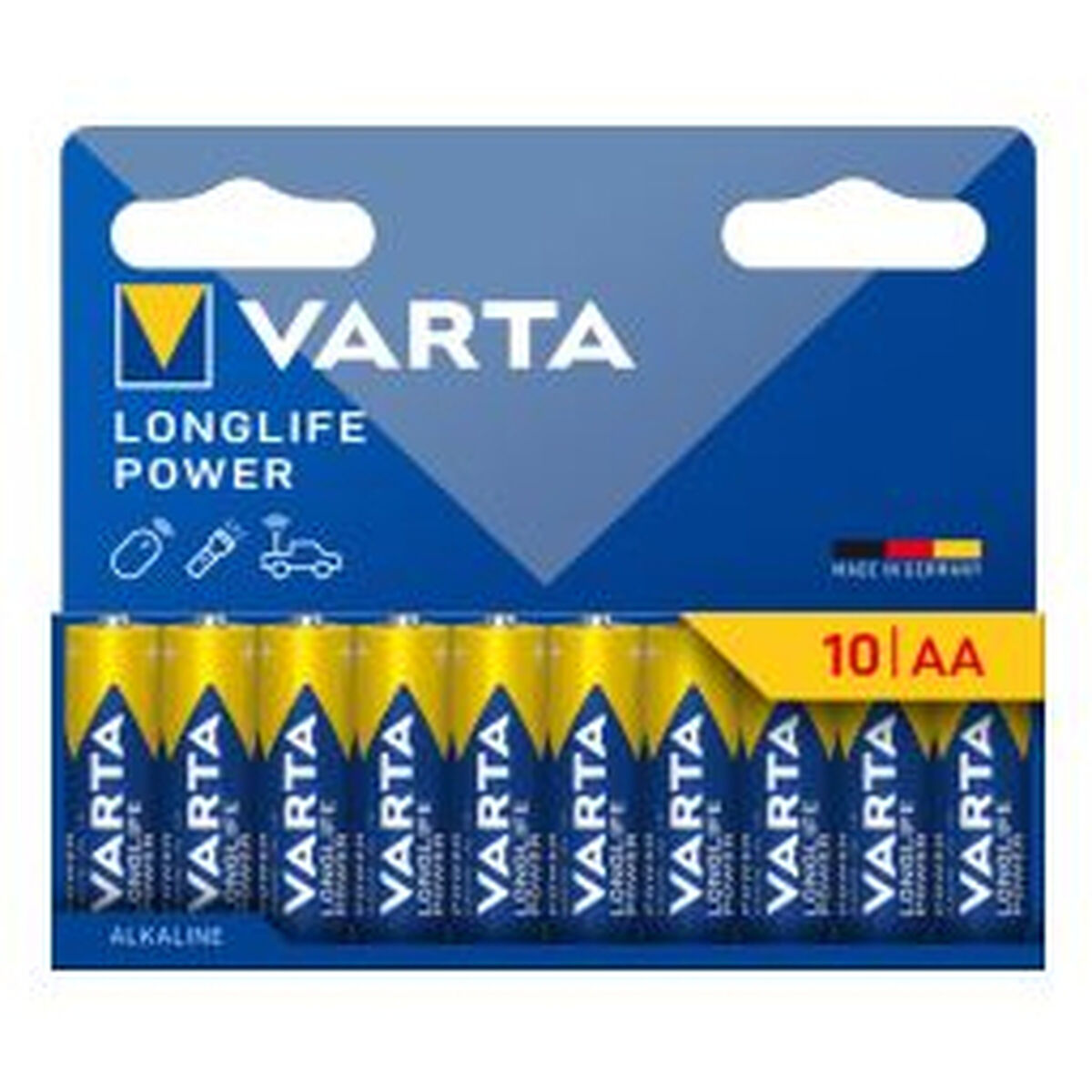 Batteries Varta longlife power aa – lr06 1,5 V AA LR06 (10 Units) Batteries Varta longlife power aa – lr06 1,5 V AA LR06 (10 Units)