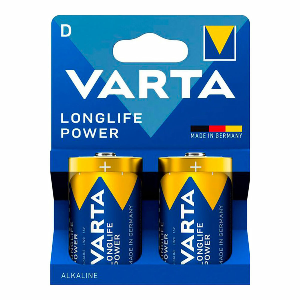 Batteries Varta longlife power d – lr20 1,5 V LR20 Type D (2 Pieces) (2 Units)