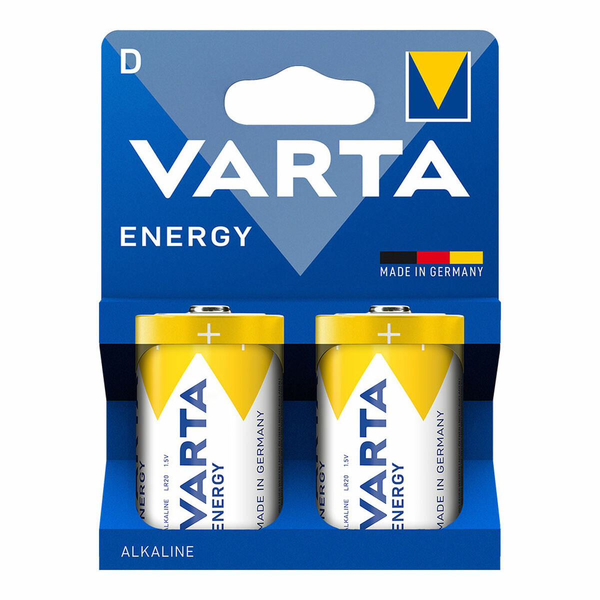 Batteries Varta energy d 1,5 V Type D (2 Units) Batteries Varta energy d 1,5 V Type D (2 Units)