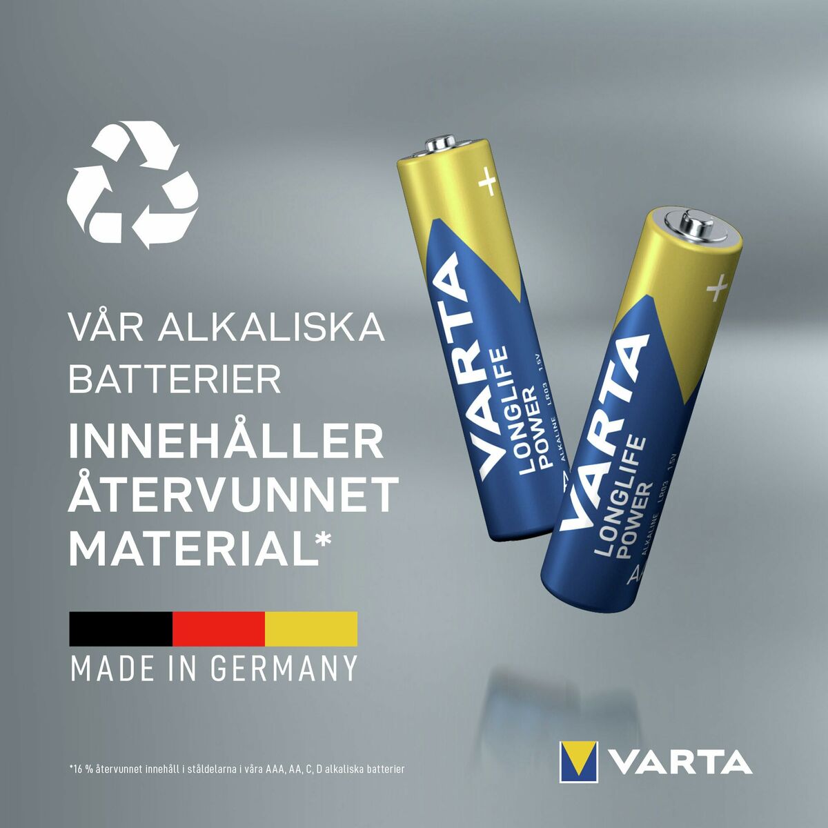 Batteries Varta longlife power aaa – lr03 1,5 V AAA LR03 (24 Pieces) (24 Units)
