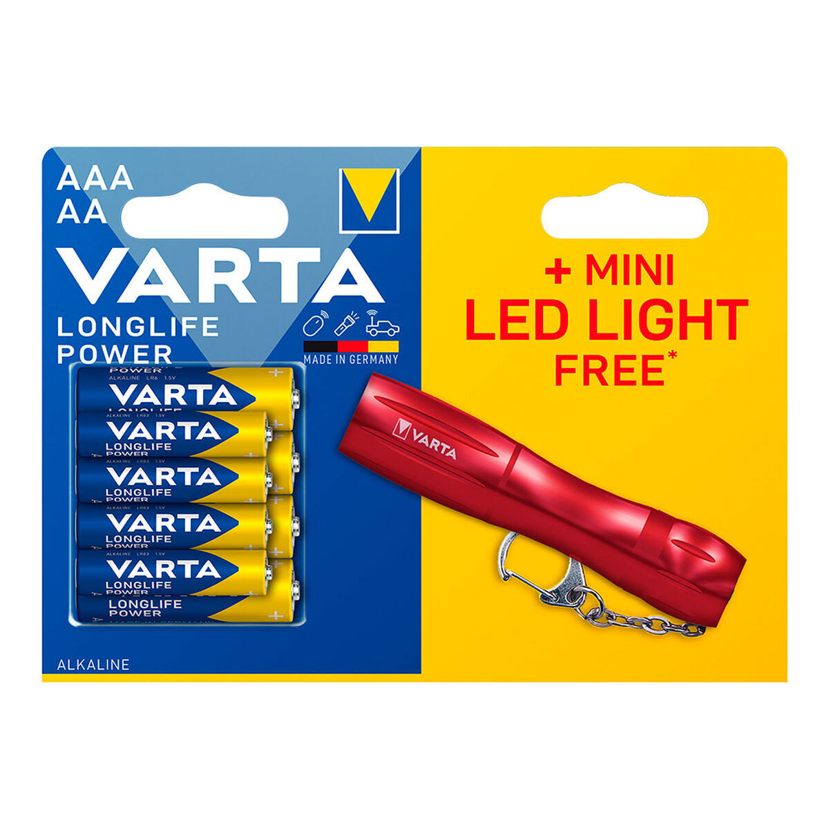 Rechargeable Batteries Varta 92400121810 1,2 V AA AAA Rechargeable Batteries Rechargeable Batteries Varta 92400121810 1,2 V AA AAA Rechargeable Batteries